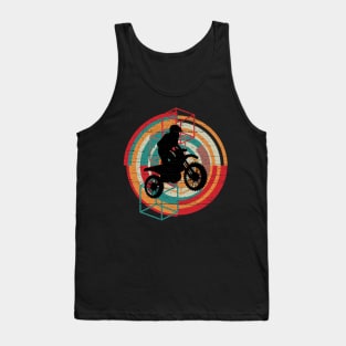 Retro Motocross design Tank Top